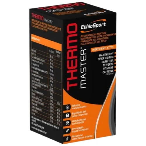 Thermo Master | Thermogenic Fat Burner / 50 Таблетки, 25 дози - EthicSport
