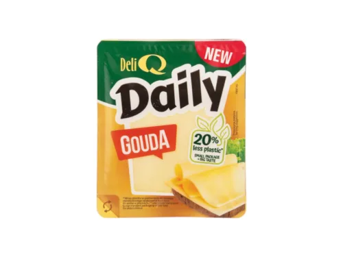 Сирене Deli Q Daily гауда слайс 300 г - Deli Q Daily
