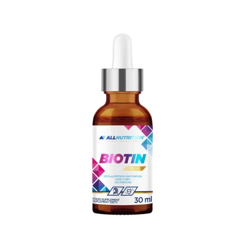 Biotin Drops - Биотин на Капки, Разфасовка 30ml - Allnutrition