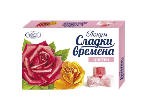 Локум Цветен Сладки Времена 140гр Захарни Заводи