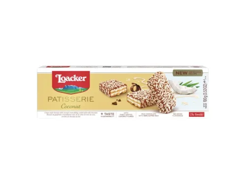 Вафли Loacker Кокосов Крем 100гр