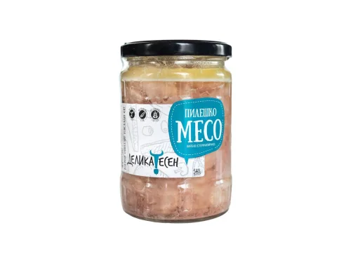 Месо Деликатесен Пилешко 540гр Буркан