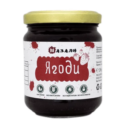 Сладко Ягоди Мазали 230гр.