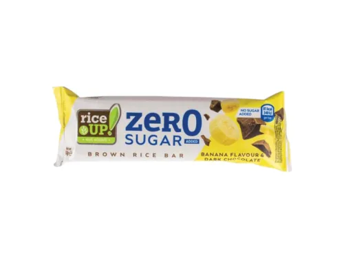 Бар Оризов Rice Up! Zero Тъмен Шоколад Банан 18 Г Без Глутен
