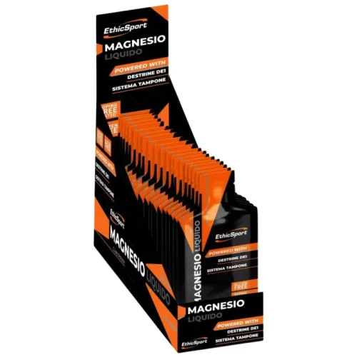 Liquid Magnesium Sachets 225 mg / 25 мл, 22 дози / 22 x 25 мл - EthicSport