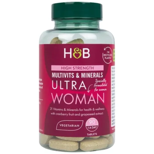 Ultra Woman | Multivits & Minerals / 90 Таблетки, 90 дози - Holland And Barrett