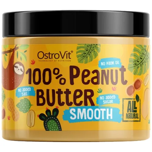 100% Peanut Butter Smooth / 500 грама - OstroVit