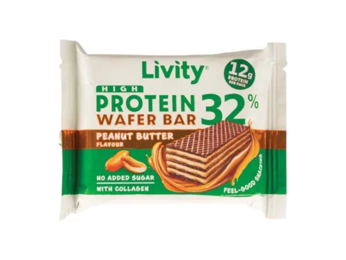 Вафла Протеинова Livity Фъстъчено Масло 38 Г - Livity