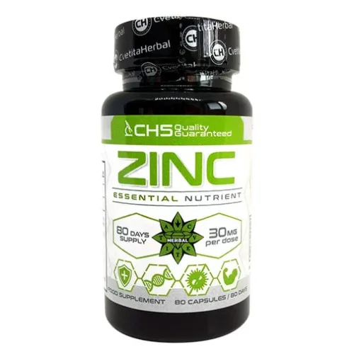 Zinc / 80 Caps (80 дози) - Cvetita Herbal