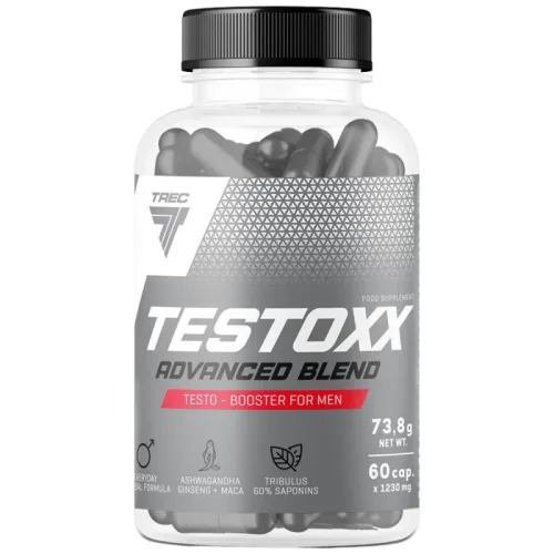 TestoXX Advanced Blend | Herbal Formula for Men / 60 капсули, 30 дози - Trec Nutrition
