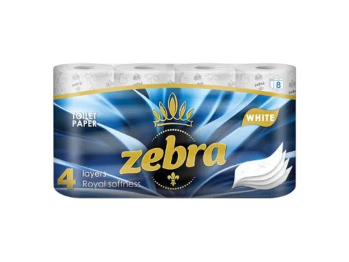 Тх Zebra White 8 Бр 4 Пласта