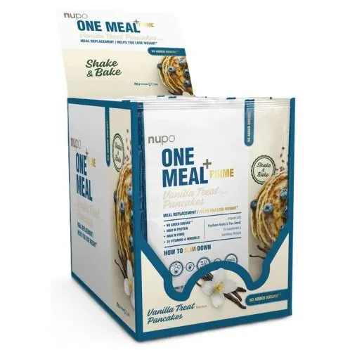 One Meal +Prime Протеинови палачинки, ванилия, 15 х 60 g, Nupo - Nupo