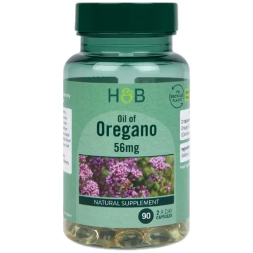 Oil of Oregano 56 mg / 90 капсули, 45 дози - Holland And Barrett