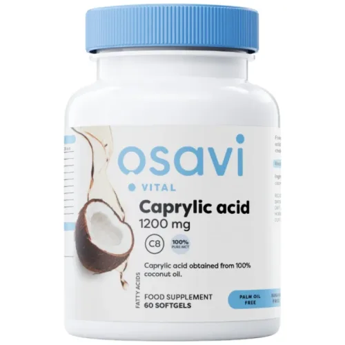 Caprylic Acid 1200 mg / 60 Гел капсули, 30 дози - Osavi