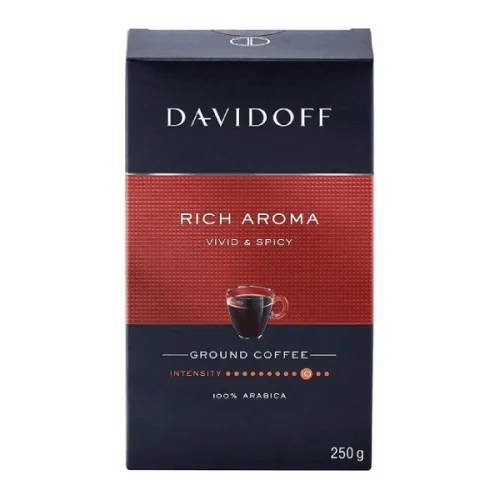 Кафе Davidoff Rich Aroma мляно 250 гр.