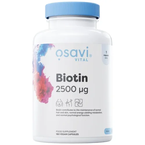 Biotin 2500 mcg / 180 капсули, 180 дози - Osavi