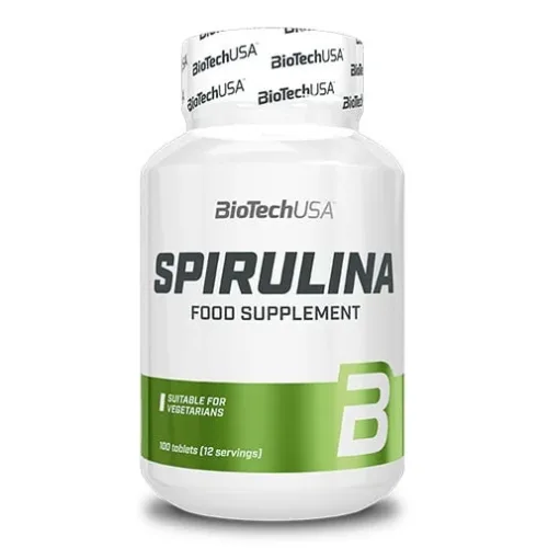 Spirulina 450mg. / 100 Tabs. - BioTech USA