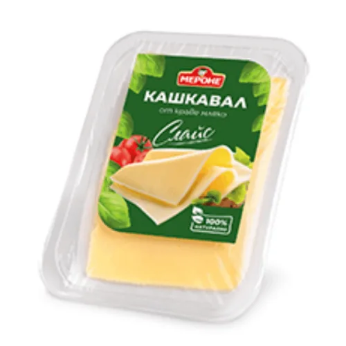 Кашкавал слайс Мероне 150гр. - Мероне