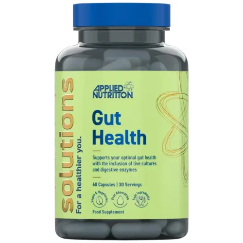 Solutions Gut Health | with Probiotic & Enzyme Blends (30 дози) / 60 капсули - Applied Nutrition