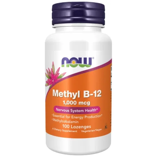 Methyl B-12 1000 mcg / 100 Подезични таблетки - NOW Foods