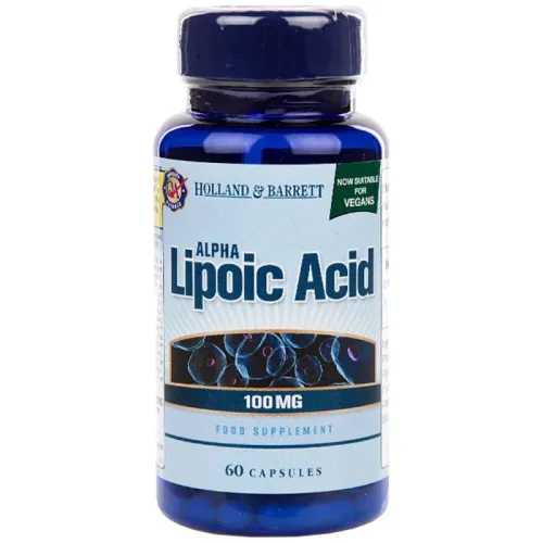 Alpha Lipoic Acid 100 mg / 60 капсули, 60 дози - Holland And Barrett