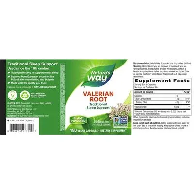 Valerian Root 1,590 mg - Nature's Way