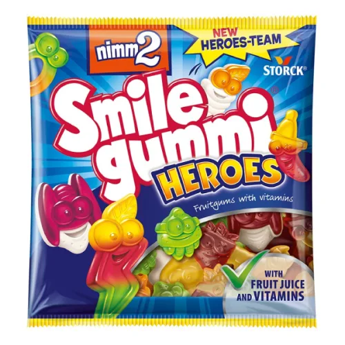 Желирани бонбони Smile Gummi Heroes 90гр. - Smile Gummi