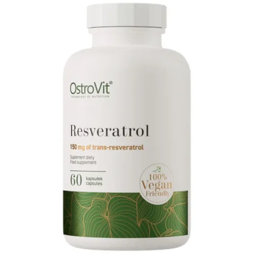 Resveratrol 150 mg / Vege / 60 капсули, 60 дози - OstroVit