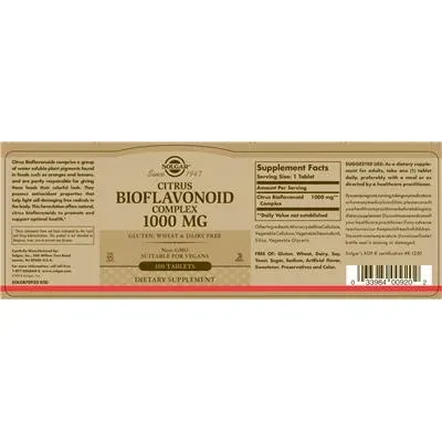 Citrus Bioflavonoid Complex 1000 mg - Solgar