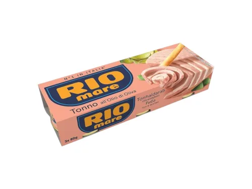 Риба Тон Rio Mare В Маслин. Масло 3бр Х 80гр