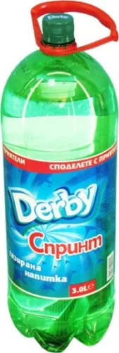 Газирано безалкохолно Спринт Derby 3л. - Derby