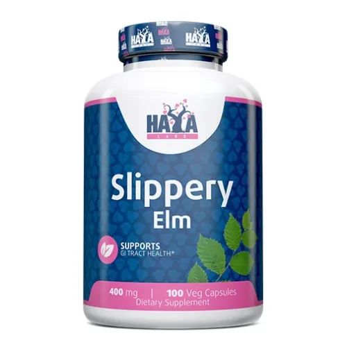 Slippery Elm 400 mg / 100 Vcaps - Haya Labs