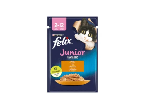 Храна за Котки Felix Джуниър Грил 85гр