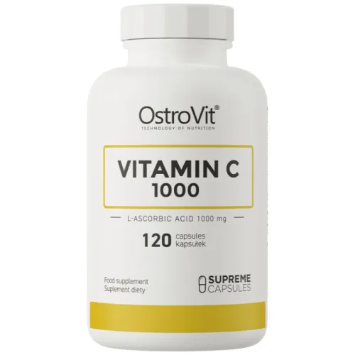 Vitamin C 1000 mg / 120 капсули, 120 дози - OstroVit
