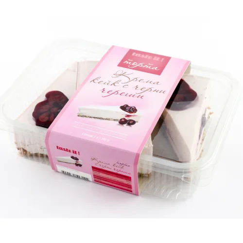 Торта Крема кейк с черни череши Taste It 500гр. - Taste it