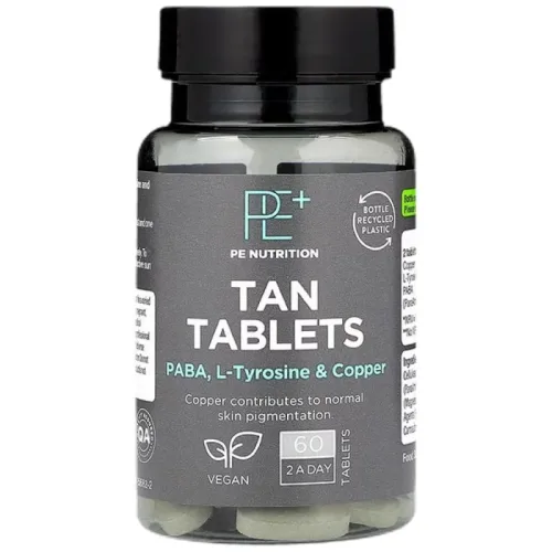 PE Nutrition | Tan Tablets / 60 Таблетки, 30 дози - Holland And Barrett