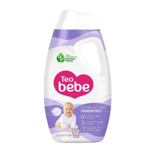 Течен перилен препарат лавандула Teo Bebe 1,8л. 27пранета - Teo bebe