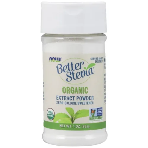 Better Stevia® Extract Powder | Organic / 28 грама - NOW Foods