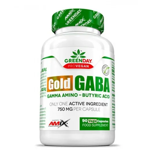 GreenDay ProVegan Gold Gaba / 90 Caps - Amix