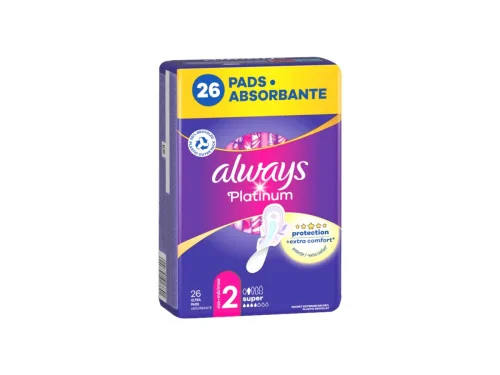 Дамски Превръзки Always Platinum Супер Куатро 26бр 30135