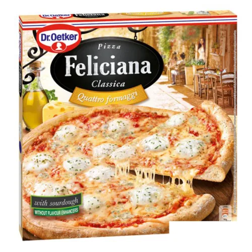 Пица Четири сирена Dr.Oetker Feliciana 325гр. - замразена - Dr. Oetker