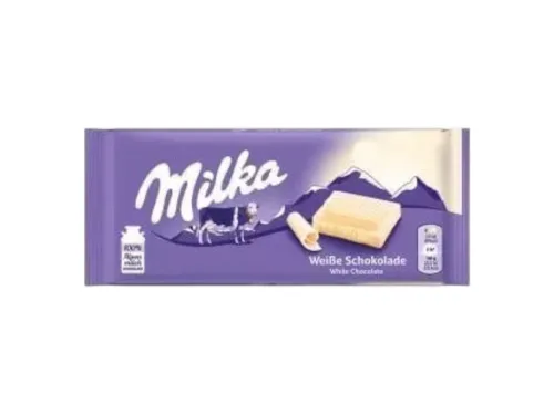Шоколад Milka Бял 90гр - Milka