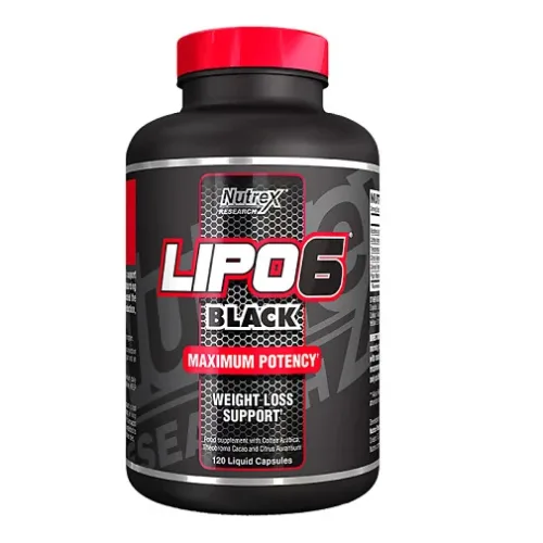 Lipo 6 Black / 120 caps​ - Nutrex