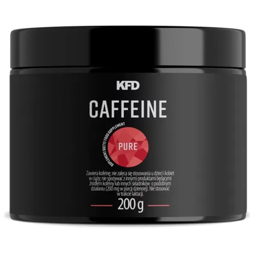 KFD Pure Caffeine Powder - Кофеин, Разфасовка 200g - KFD Nutrition