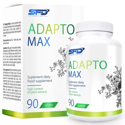 Adapto Max - Антиоксидант, Разфасовка 90 tabs - SFD