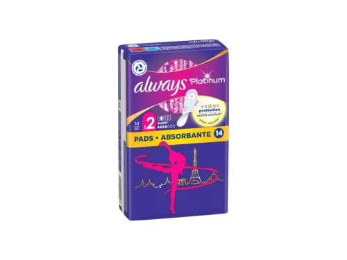 Дамски Превръзки Always Platinum Супер Дуо 14бр.30229