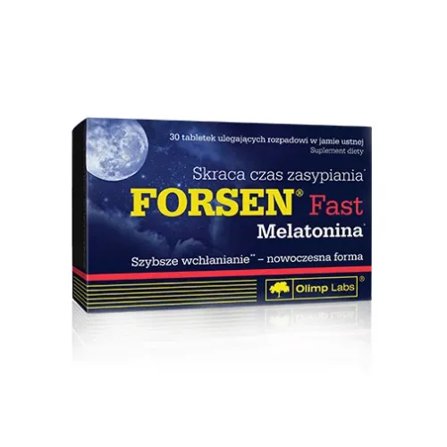 Forsen Fast Melatonin / 30 Tabs (30 дози) - OLIMP