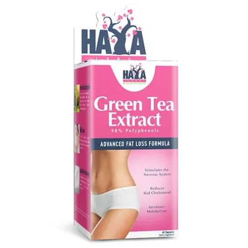 Green Tea Extract 500 mg / 60 Caps - Haya Labs
