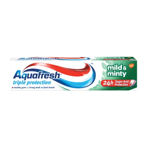 Паста Aquafresh mild&minty 100мл.зелена - Aquafresh