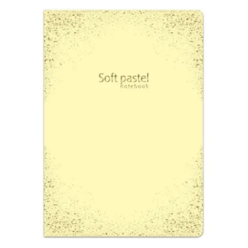 Тетрадка Lastva Soft pastel A4, 52 листа, Широки редове - Lastva